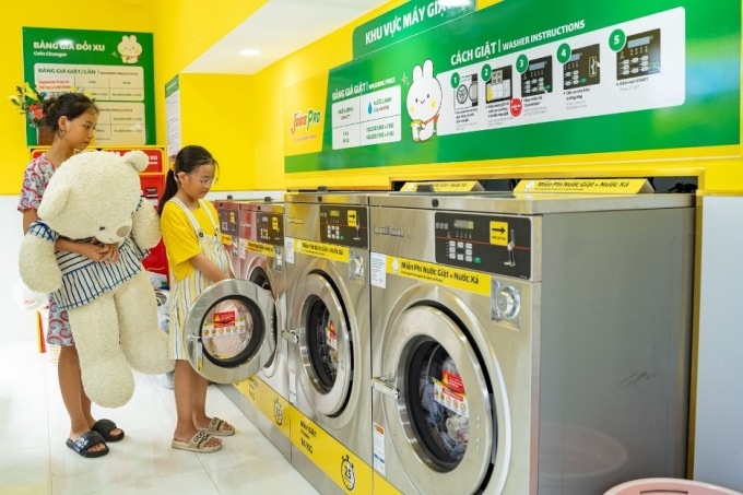 Khai thác tiềm năng từ dịch vụ giặt sấy Khai thác tiềm năng từ dịch vụ giặt sấy