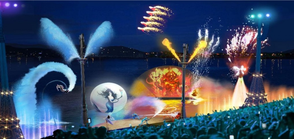 Những hình ảnh vừa được hé lộ về show diễn bom tấn Rise of the Mermaid tại Vinpearl Harbour