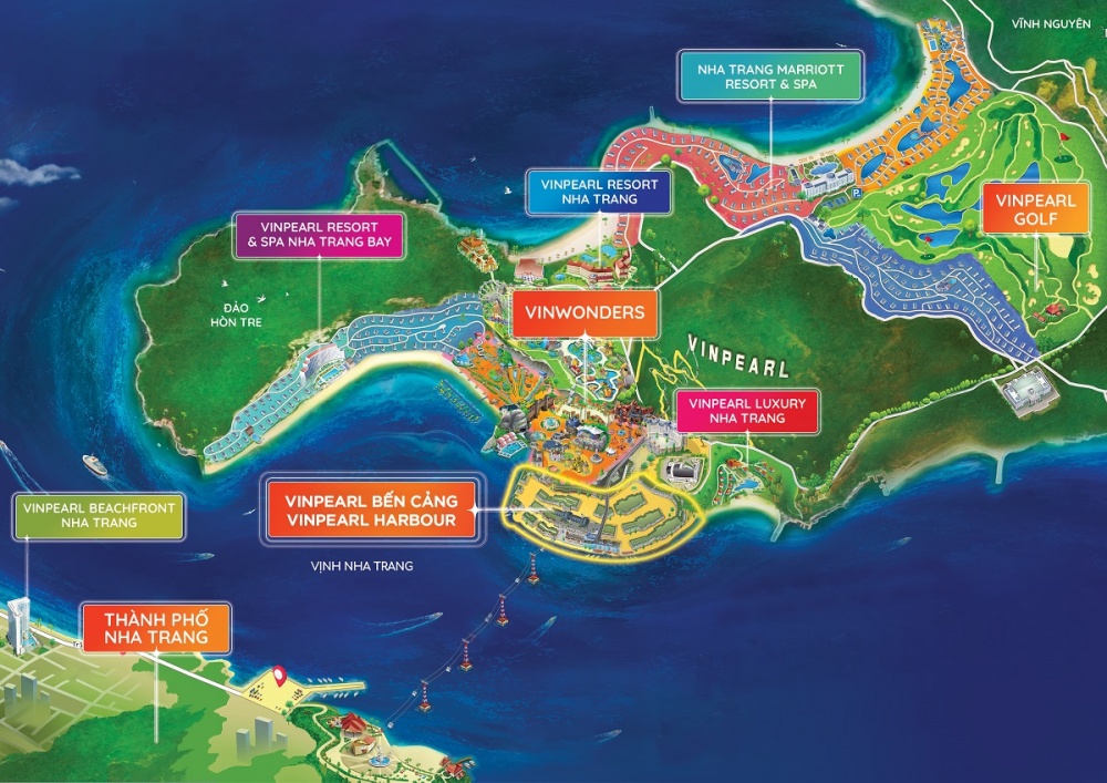 Hệ sinh thái khổng lồ của Vingroup tại Nha Trang