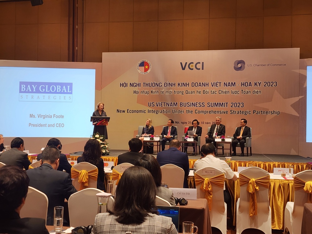 Hội nghị Thượng đỉnh Kinh doanh Việt Nam - Hoa Kỳ: Thúc đẩy quan hệ thương mại và đầu tư lên tầm cao mới Hội nghị Thượng đỉnh Kinh doanh Việt Nam - Hoa Kỳ: Thúc đẩy quan hệ thương mại và đầu tư lên tầm cao mới