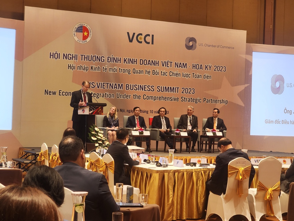 Hội nghị Thượng đỉnh Kinh doanh Việt Nam - Hoa Kỳ: Thúc đẩy quan hệ thương mại và đầu tư lên tầm cao mới Hội nghị Thượng đỉnh Kinh doanh Việt Nam - Hoa Kỳ: Thúc đẩy quan hệ thương mại và đầu tư lên tầm cao mới