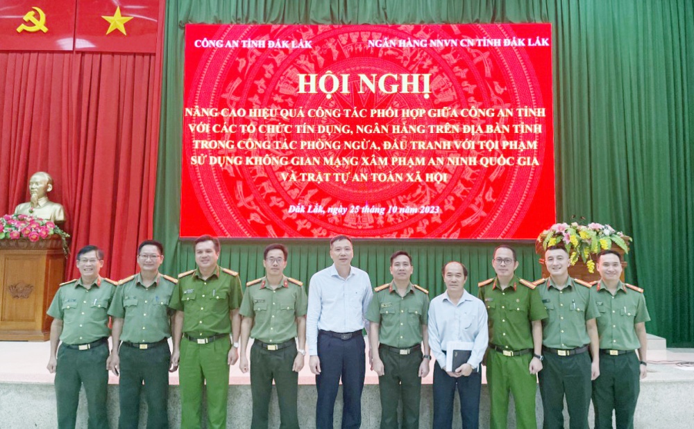 Đắk Lắk: Công an - Ngân hàng phối hợp nâng cao công tác phòng ngừa tội phạm