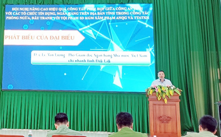 Đắk Lắk: Công an - Ngân hàng phối hợp nâng cao công tác phòng ngừa tội phạm