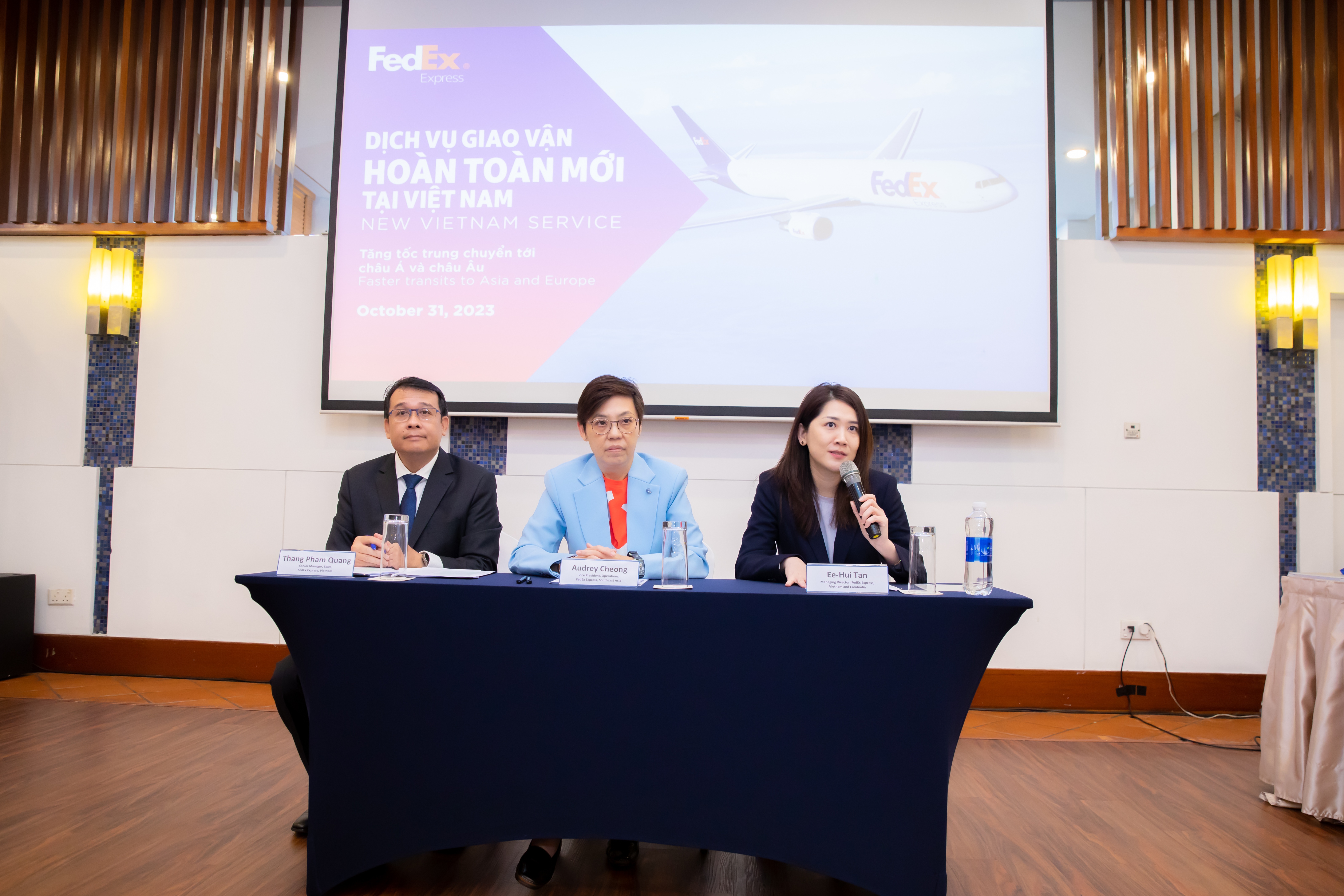FedEx Express khánh thành đường bay mới từ TP. Hồ Chí Minh, rút ngắn thời gian vận chuyển hàng hóa