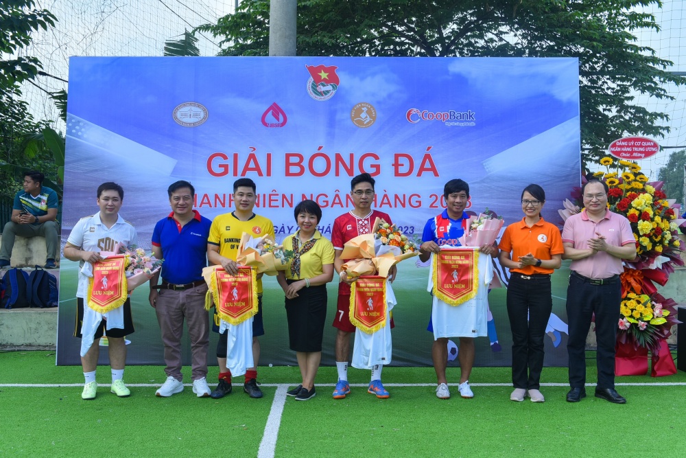Giải bóng đá Đoàn Thanh niên Ngân hàng Trung ương năm 2023 thành công tốt đẹp