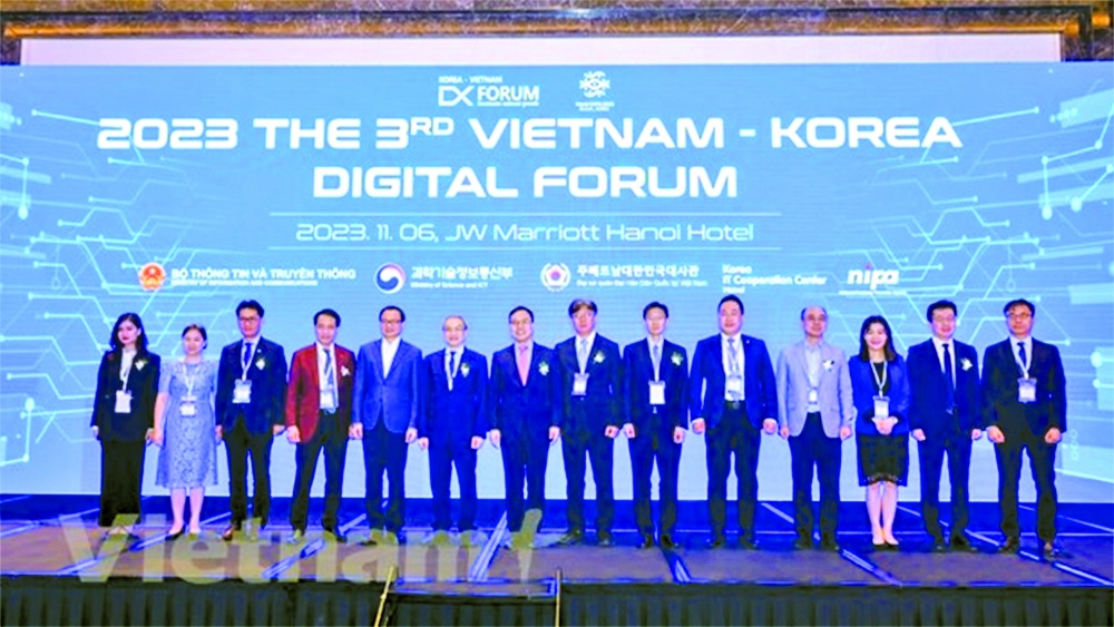 Diễn đàn hợp tác ICT Việt Nam - Hàn Quốc năm 2023 đã chính thức khai mạc