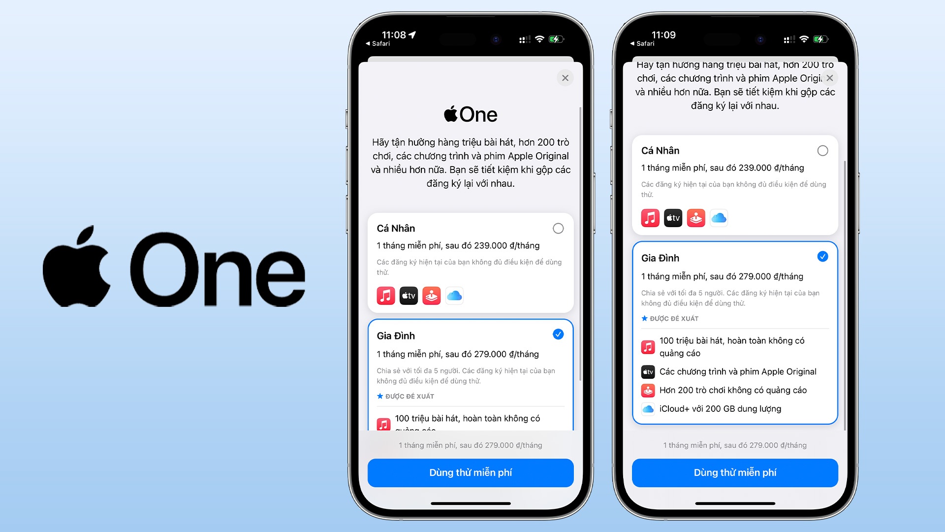 Apple tiếp tục tăng giá gói Apple One tại thị trường Việt Nam