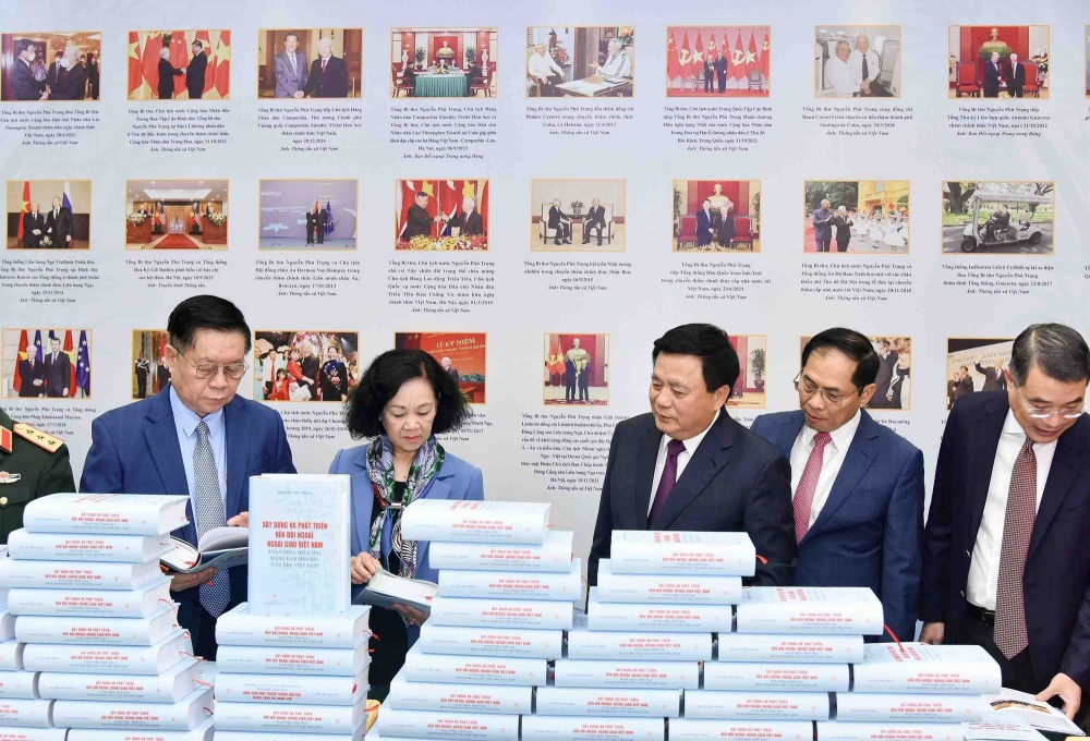 Giới thiệu cuốn sách về công tác đối ngoại, ngoại giao Việt Nam của Tổng Bí thư Nguyễn Phú Trọng