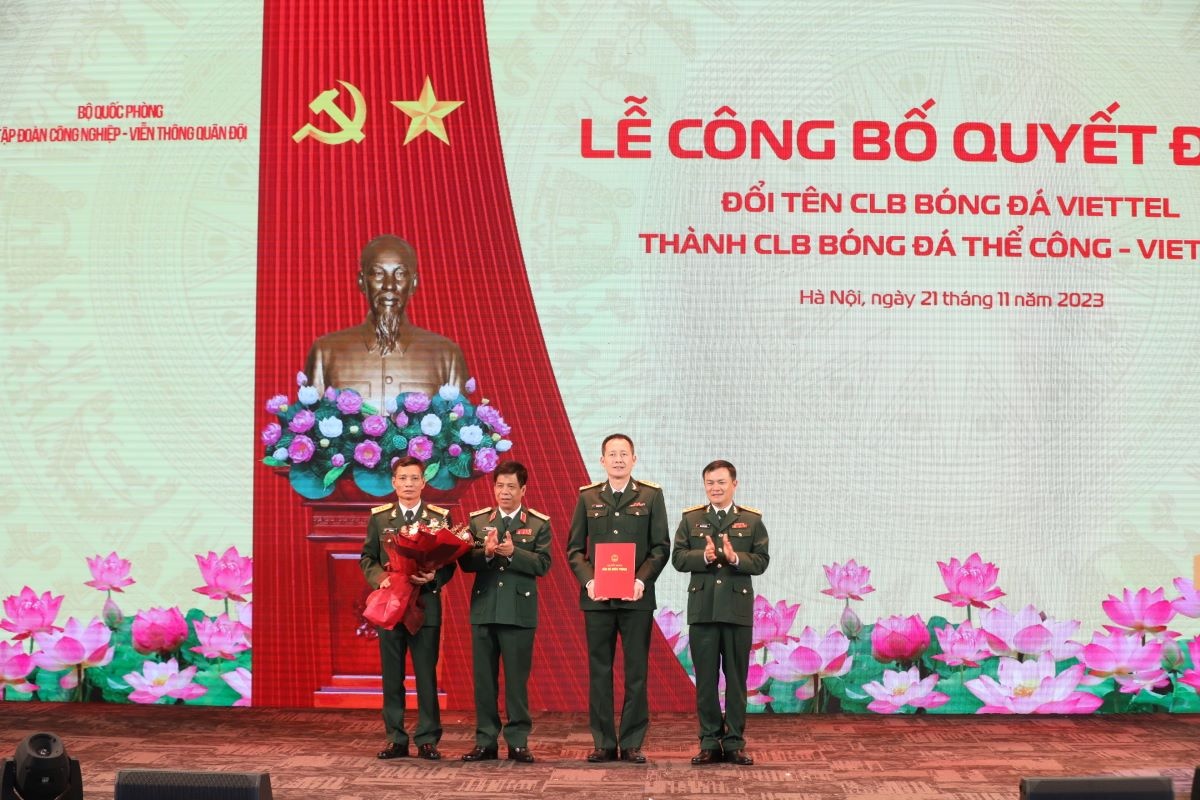 CLB bóng đá Thể Công – Viettel xác định xây dựng lối đá cuốn hút, hấp dẫn người xem và thể hiện bản sắc Viettel, tinh thần người lính.