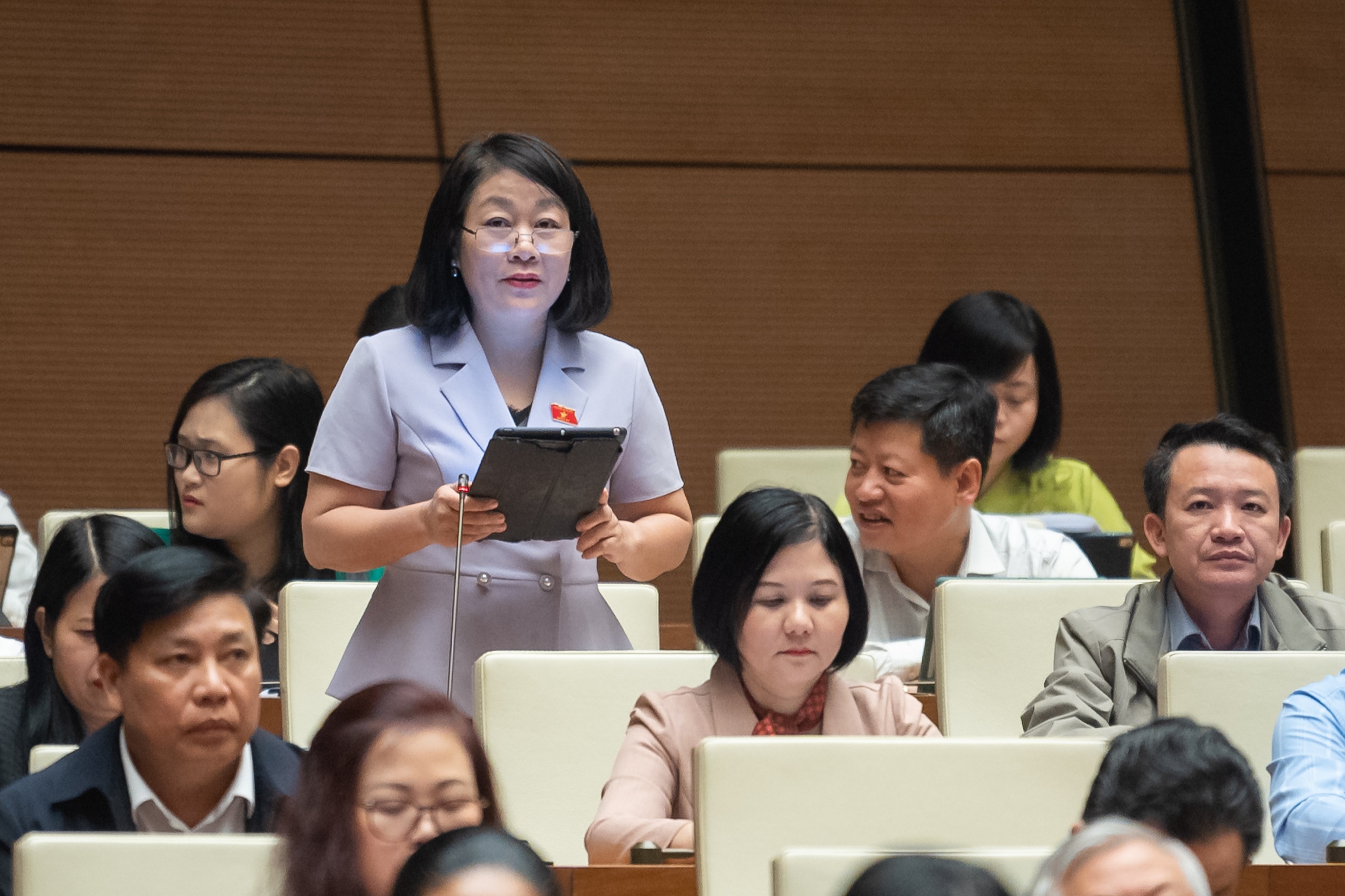 Đại biểu Nguyễn Thị Tuyết Nga