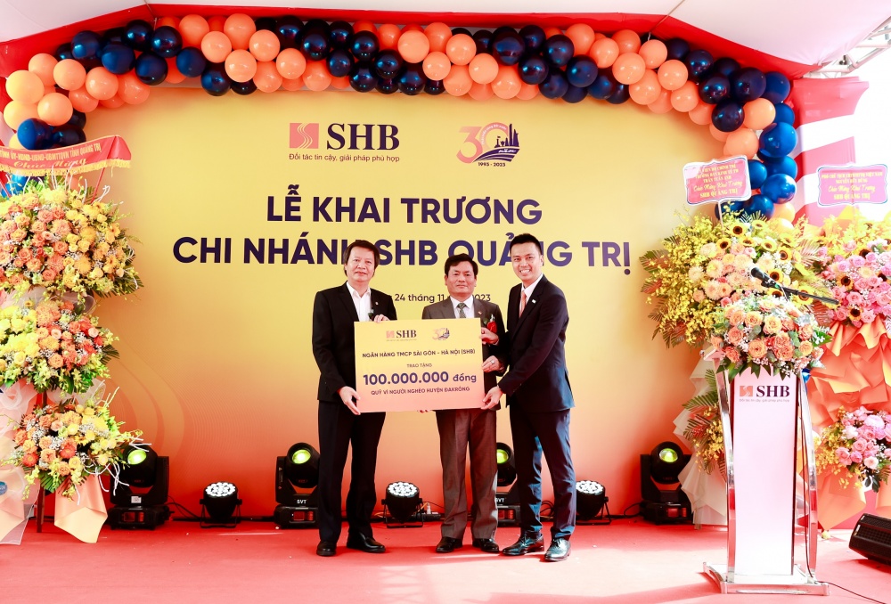 SHB khai trương chi nhánh Quảng Trị, tiếp tục mở rộng mạng lưới vùng Bắc Trung Bộ