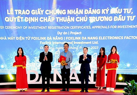 Foxlink đầu tư dự án Nhà máy điện tử hơn 3.167 tỷ đồng tại Đà Nẵng