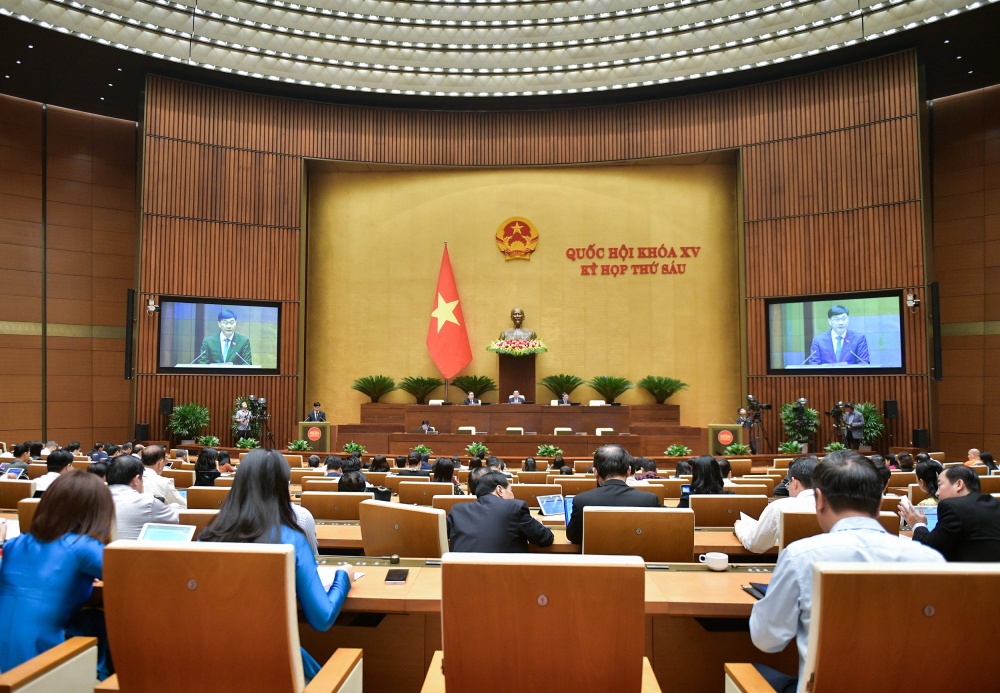 Quốc hội biểu quyết thông qua Luật Kinh doanh bất động sản (sửa đổi) Quốc hội biểu quyết thông qua Luật Kinh doanh bất động sản (sửa đổi)