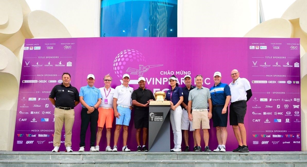 60 tên tuổi huyền thoại của làng golf thế giới sẽ tham gia tranh tài tại Vinpearl DIC Legends Vietnam 2023.