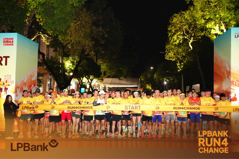 Giải chạy “LPBank – Run4Change” lan tỏa tinh thần chuyển đổi mạnh mẽ và lối sống tích cực
