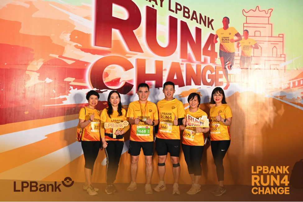 Giải chạy “LPBank – Run4Change” lan tỏa tinh thần chuyển đổi mạnh mẽ và lối sống tích cực