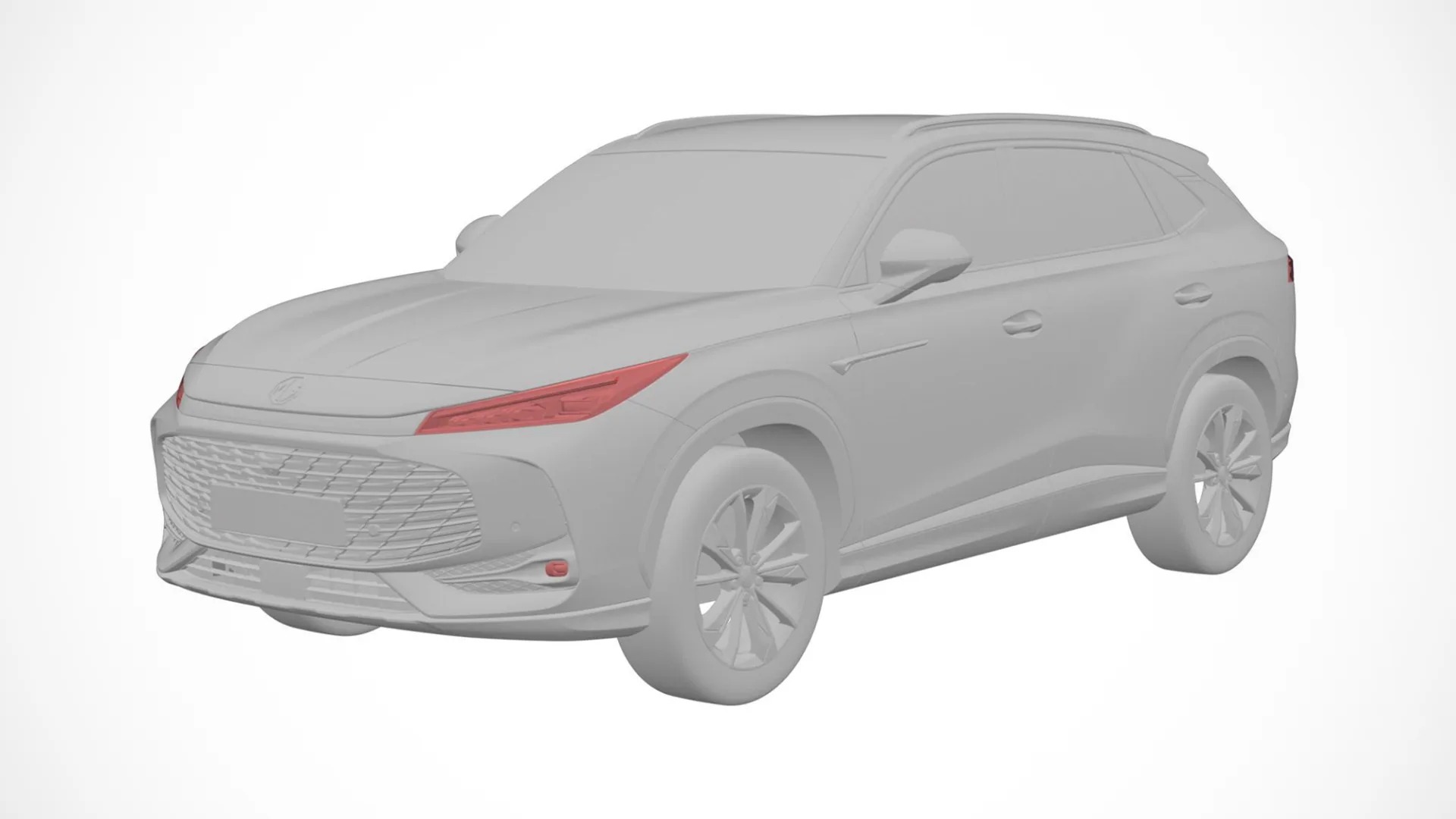 MG HS thế hệ mới lộ thiết kế