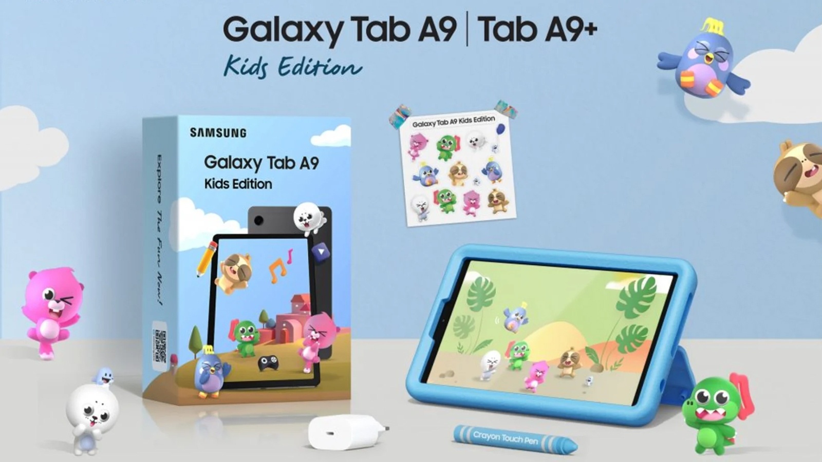 Samsung ra mắt Galaxy Tab A9, Tab A9+ phiên bản dành cho trẻ em