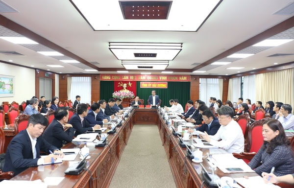 Toàn cảnh buổi làm việc