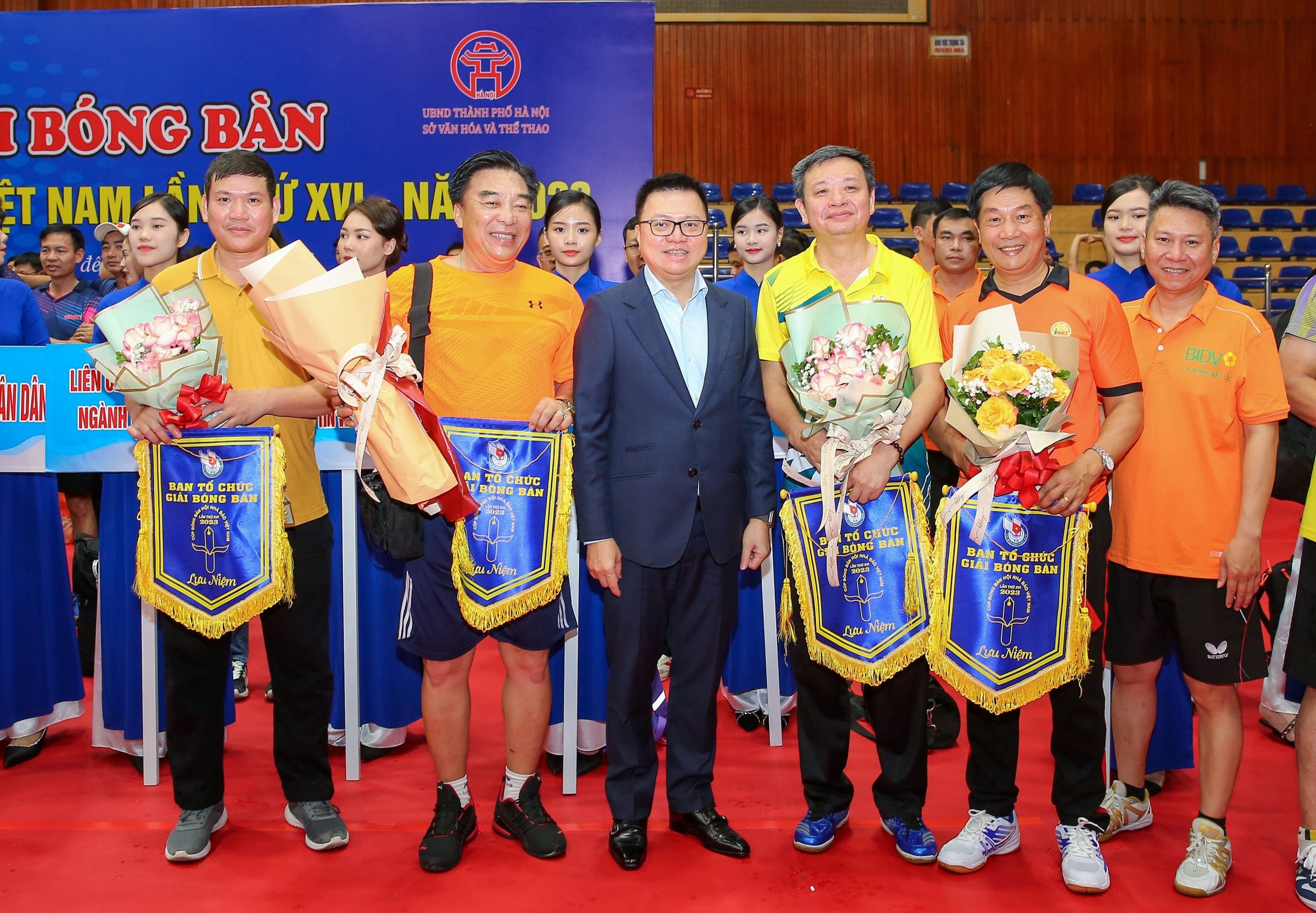 Khai mạc Giải Bóng bàn Cúp Hội Nhà báo