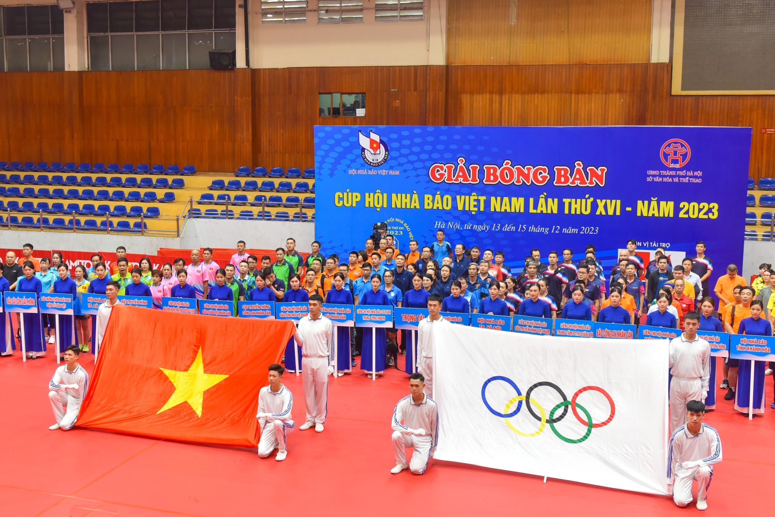 Khai mạc Giải Bóng bàn Cúp Hội Nhà báo