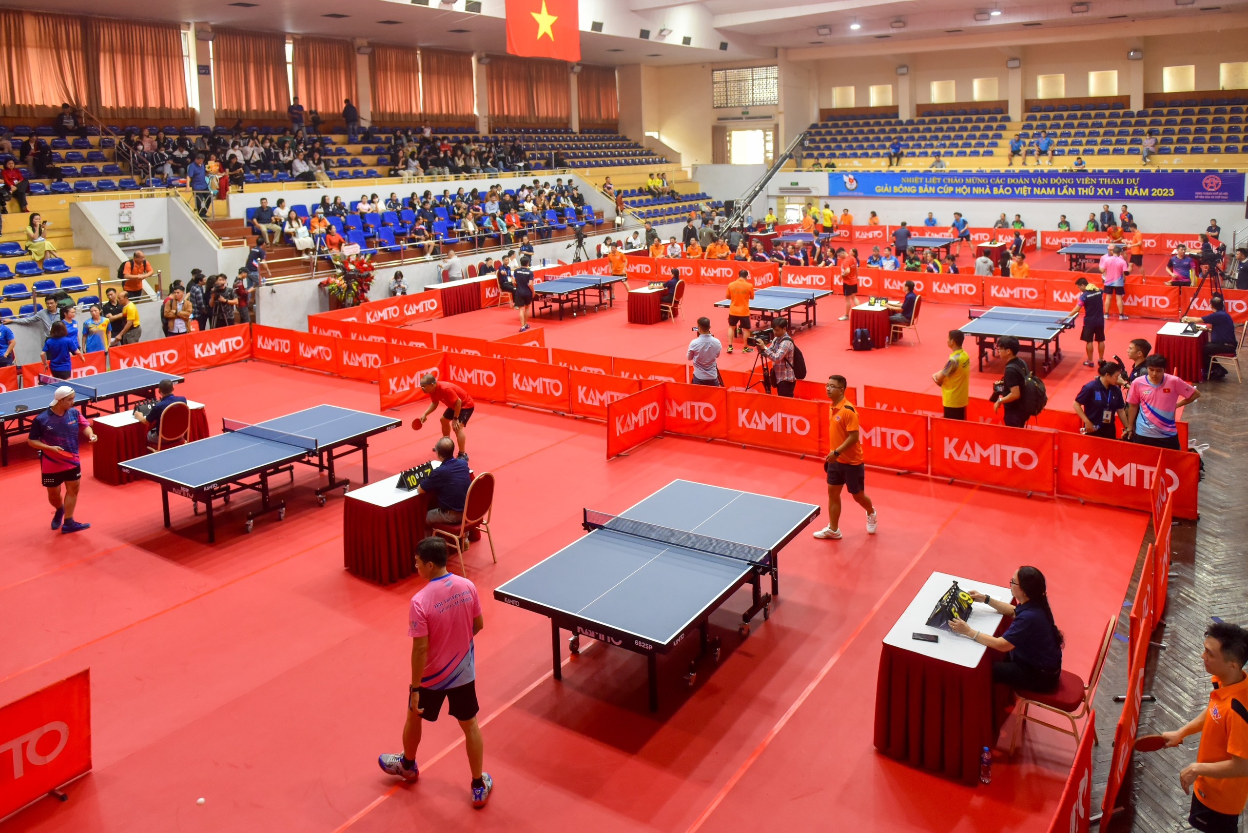 Khai mạc Giải Bóng bàn Cúp Hội Nhà báo