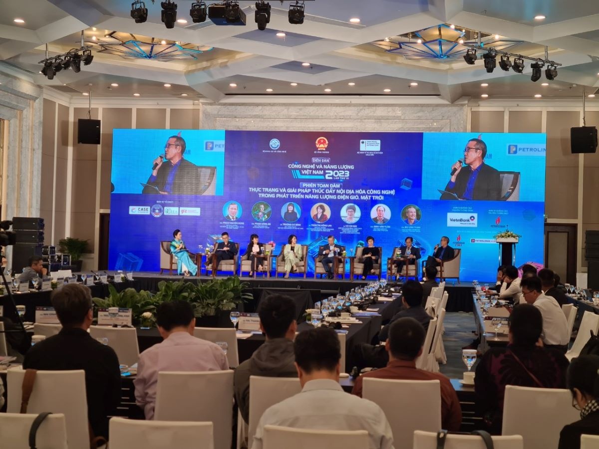 Quang cảnh Diễn đàn Công nghệ và Năng lượng Việt Nam năm 2023.