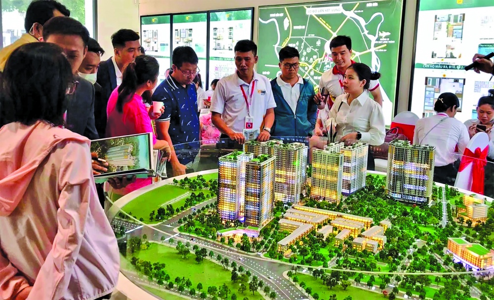 Thị trường bất động sản đã trở nên khởi sắc từ các động thái của Chính phủ