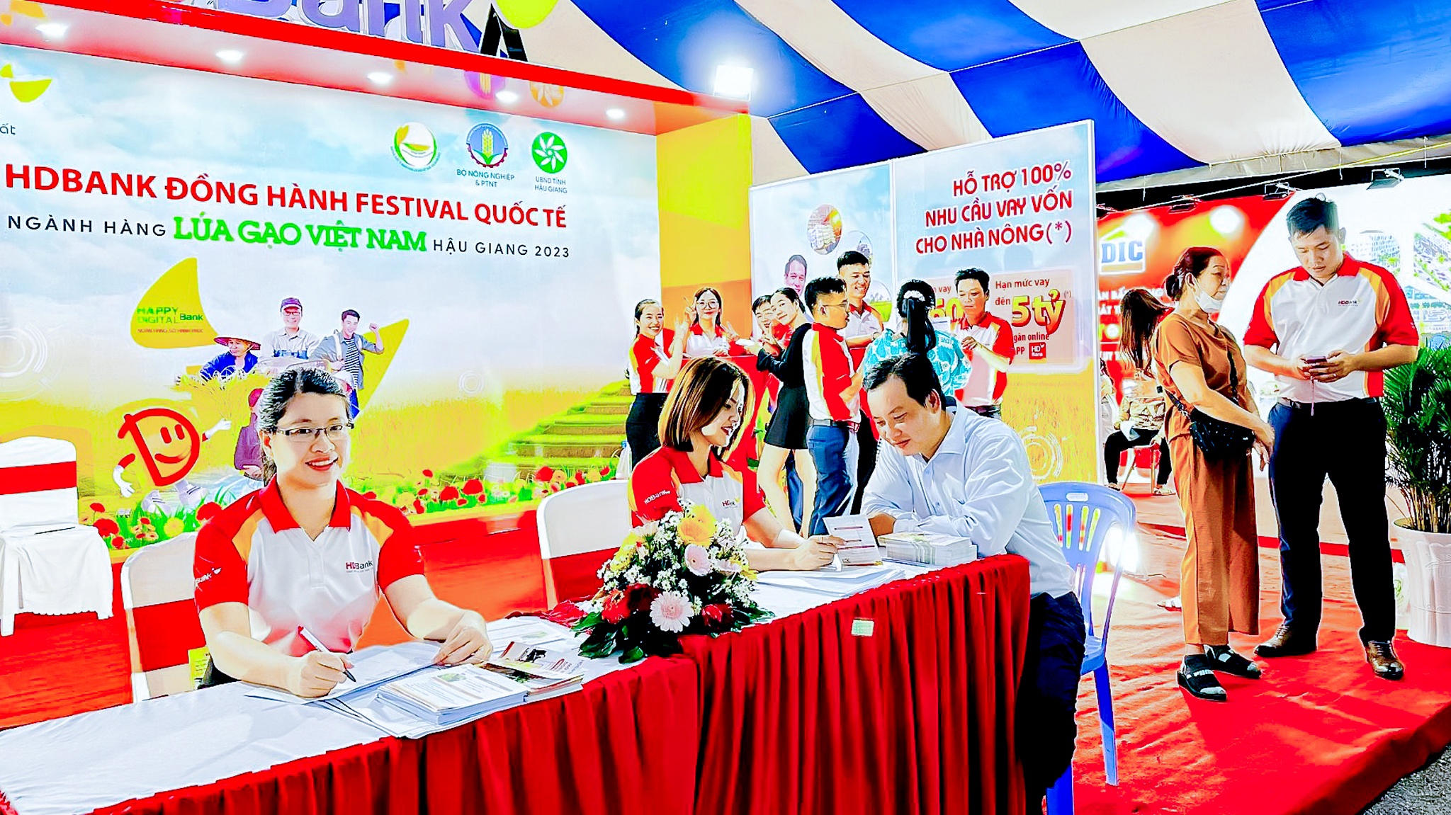 HDBank đồng hành cùng Festival lúa gạo Việt Nam trong một năm đặc biệt HDBank đồng hành cùng Festival lúa gạo Việt Nam trong một năm đặc biệt