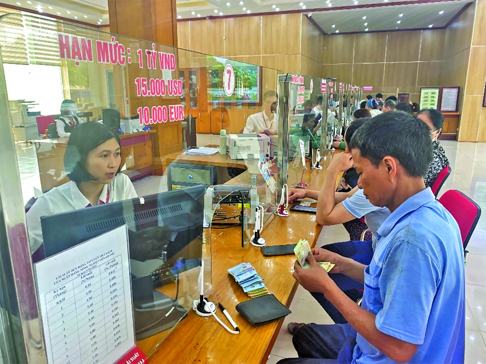 Vốn tín dụng dồn vào sản xuất kinh doanh