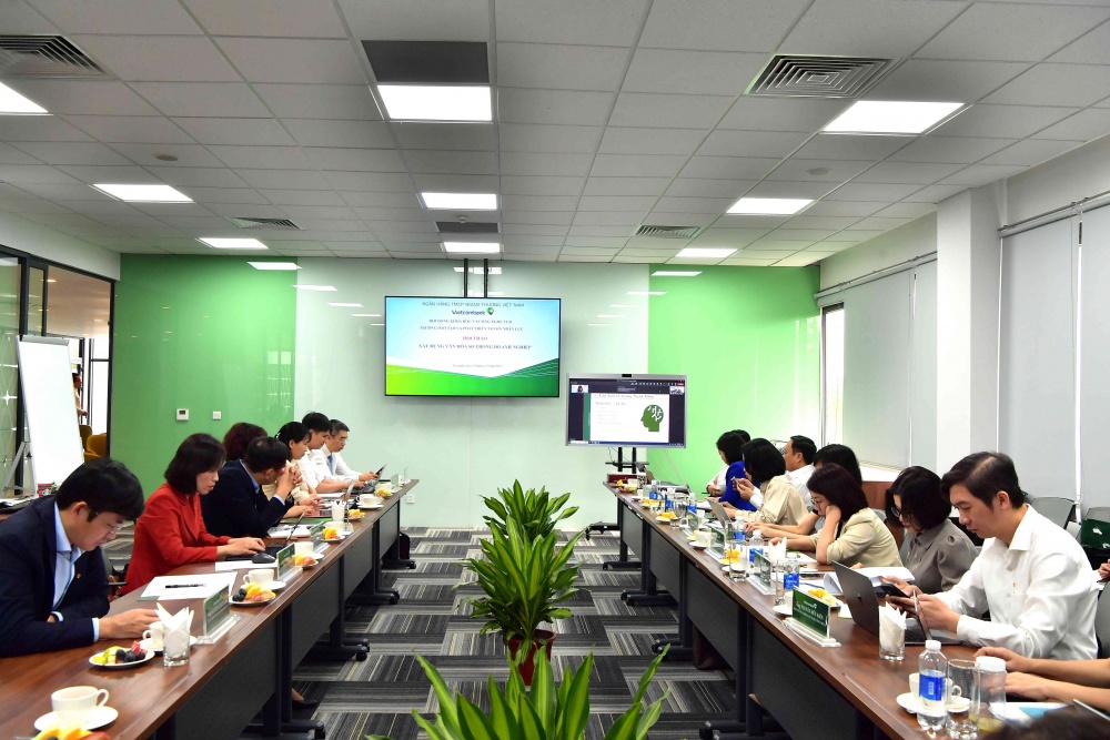 Vietcombank tổ chức Hội thảo “Xây dựng văn hóa số trong doanh nghiệp” Vietcombank tổ chức Hội thảo “Xây dựng văn hóa số trong doanh nghiệp”