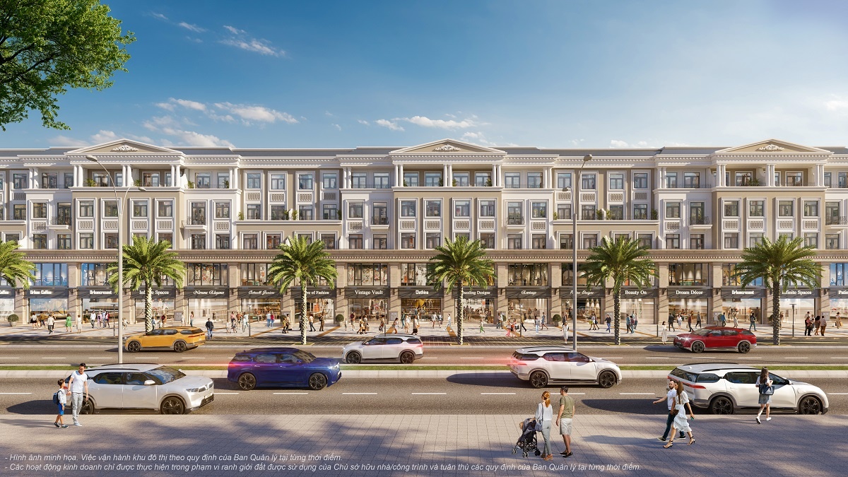 Nhà phố thương mại Broadway được xem là “siêu phẩm” đầu tư giới hạn dành cho những người sành sỏi