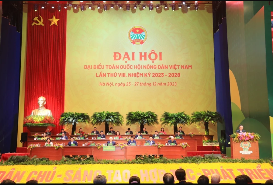 Khai mạc trọng thể Đại hội đại biểu toàn quốc Hội Nông dân Việt Nam lần thứ VIII