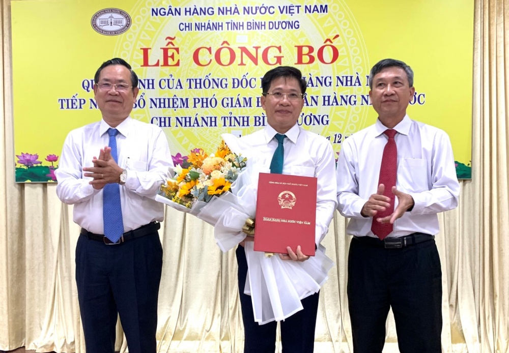Bổ nhiệm Phó Giám đốc NHNN chi nhánh Bình Dương Bổ nhiệm Phó Giám đốc NHNN chi nhánh Bình Dương