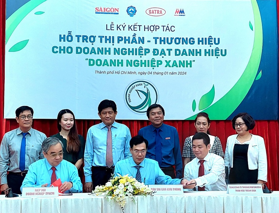 Liên kết để phát triển thị phần và thương hiệu của Doanh nghiệp xanh