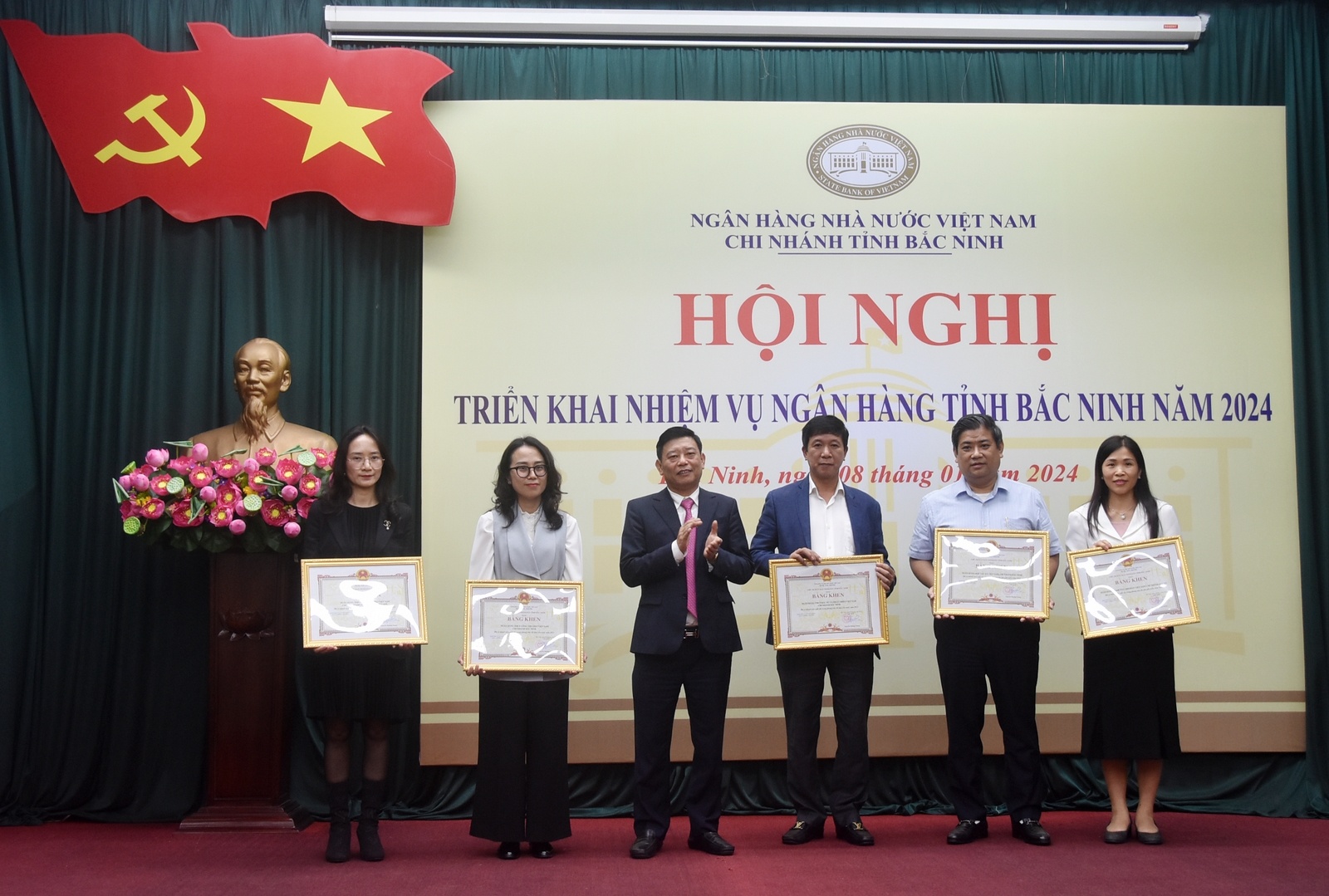 NHNN Chi nhánh tỉnh Bắc Ninh tổ chức hội nghị triển khai nhiệm vụ năm 2024