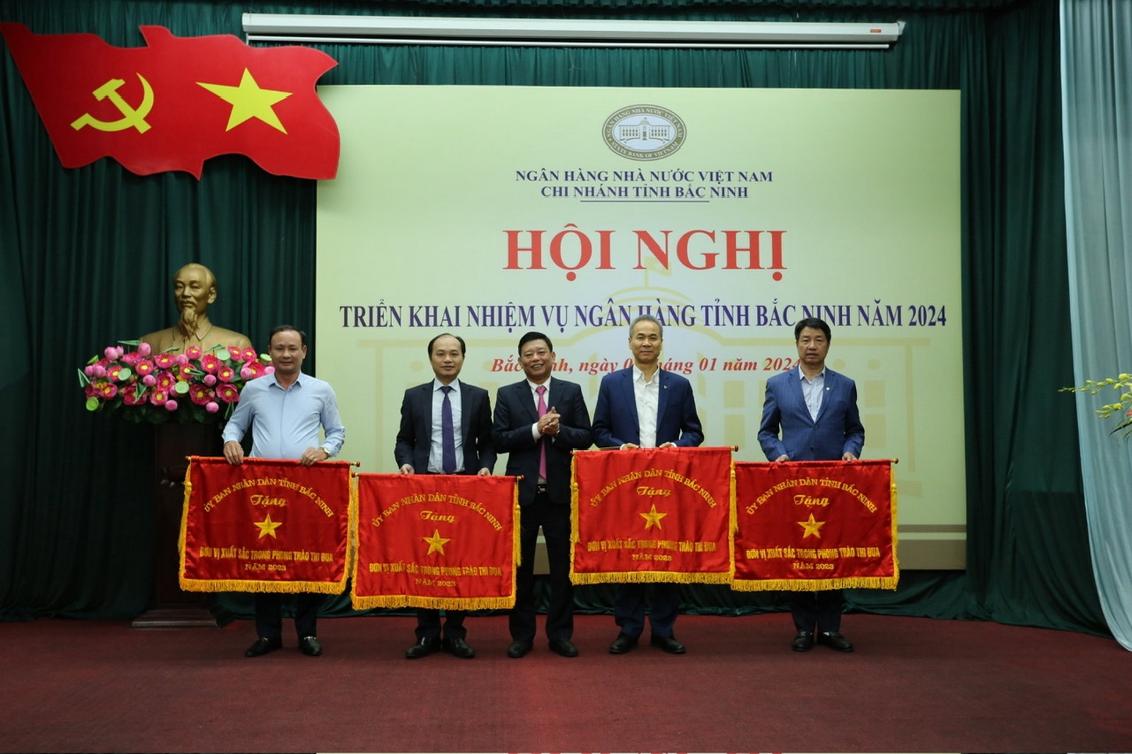 NHNN Chi nhánh tỉnh Bắc Ninh tổ chức hội nghị triển khai nhiệm vụ năm 2024