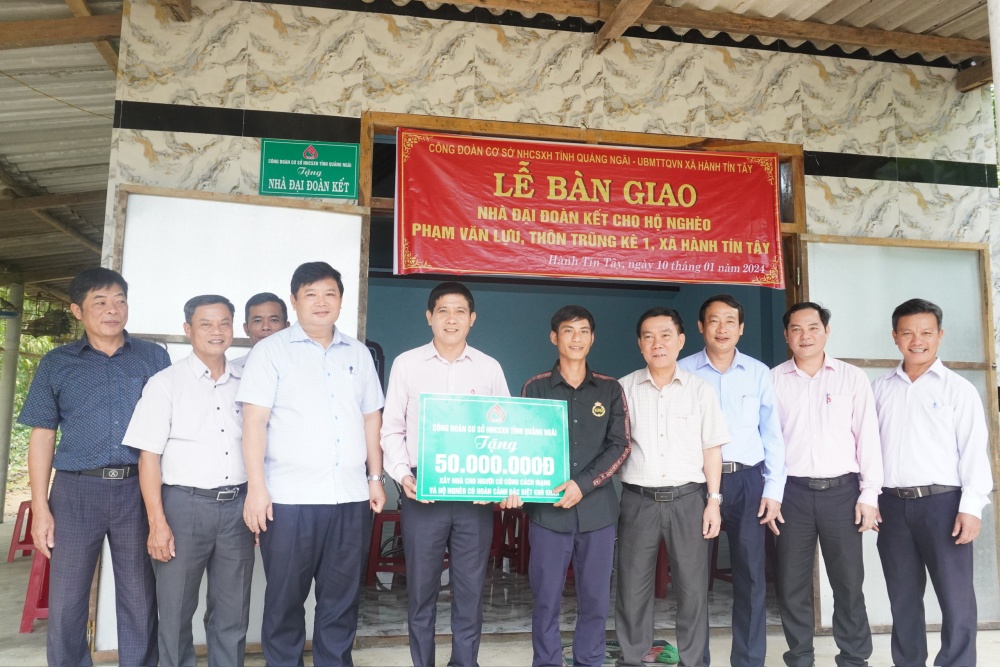 NHCSXH Quảng Ngãi tổ chức chương trình an sinh xã hội 