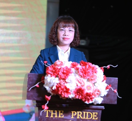 Đồng chí  Trương Thu Hòa Giám đốc Ngân hàng Nhà nước Chi nhánh tỉnh Lạng Sơn -     phát biểu tại Hội nghị