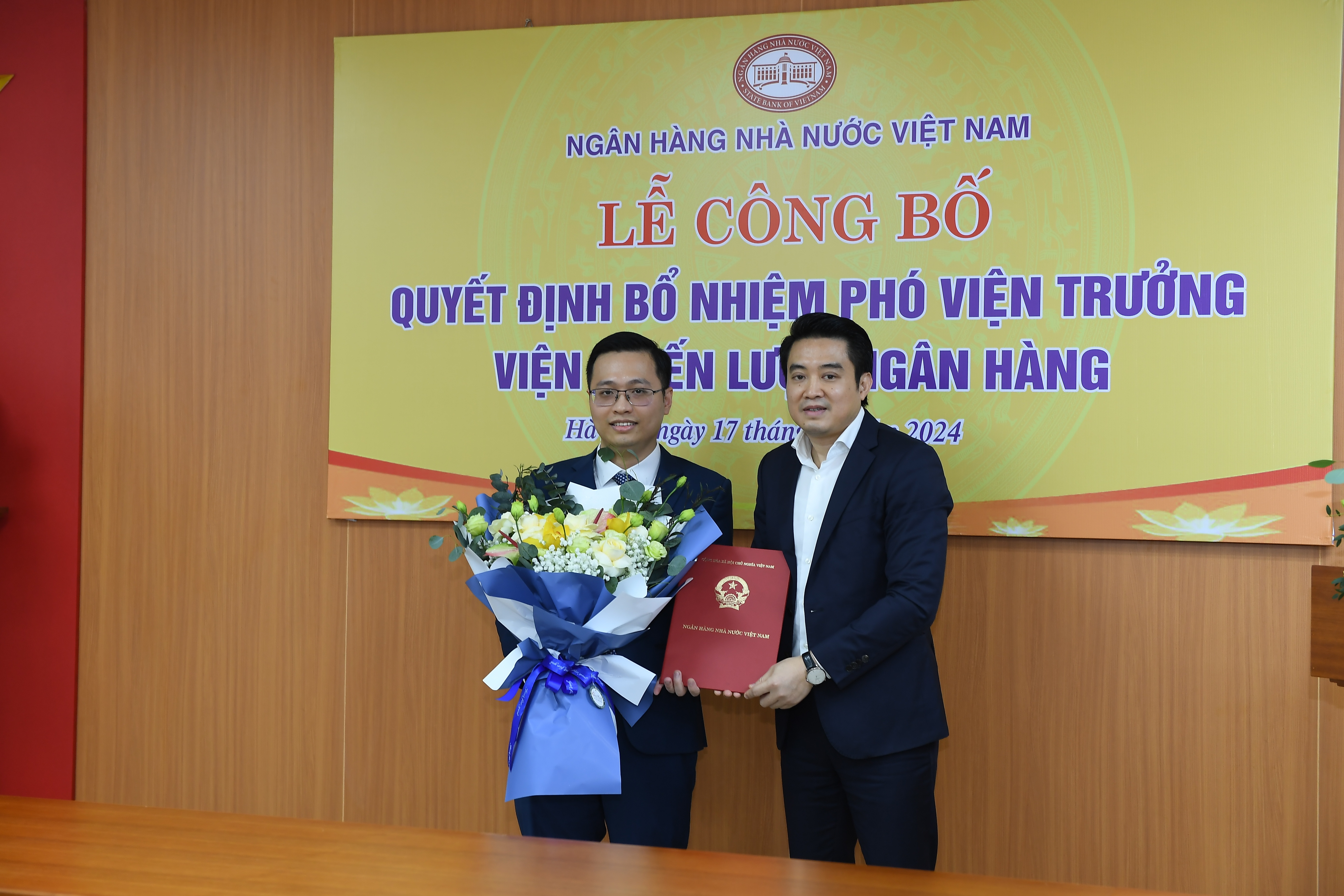 Bổ nhiệm Phó Viện trưởng Viện Chiến lược ngân hàng