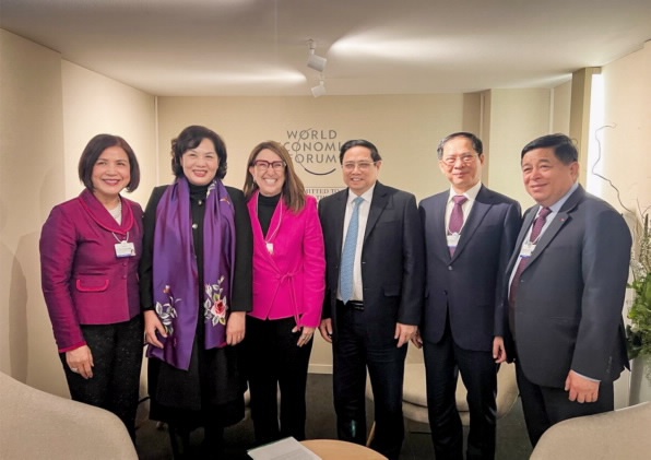 Thống đốc NHNN Nguyễn Thị Hồng tham dự Diễn đàn Kinh tế Thế giới (WEF) thường niên năm 2024