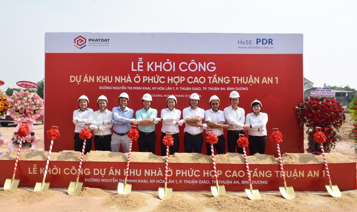 Khởi công dự án khu nhà ở phức hợp gần 2.700 căn