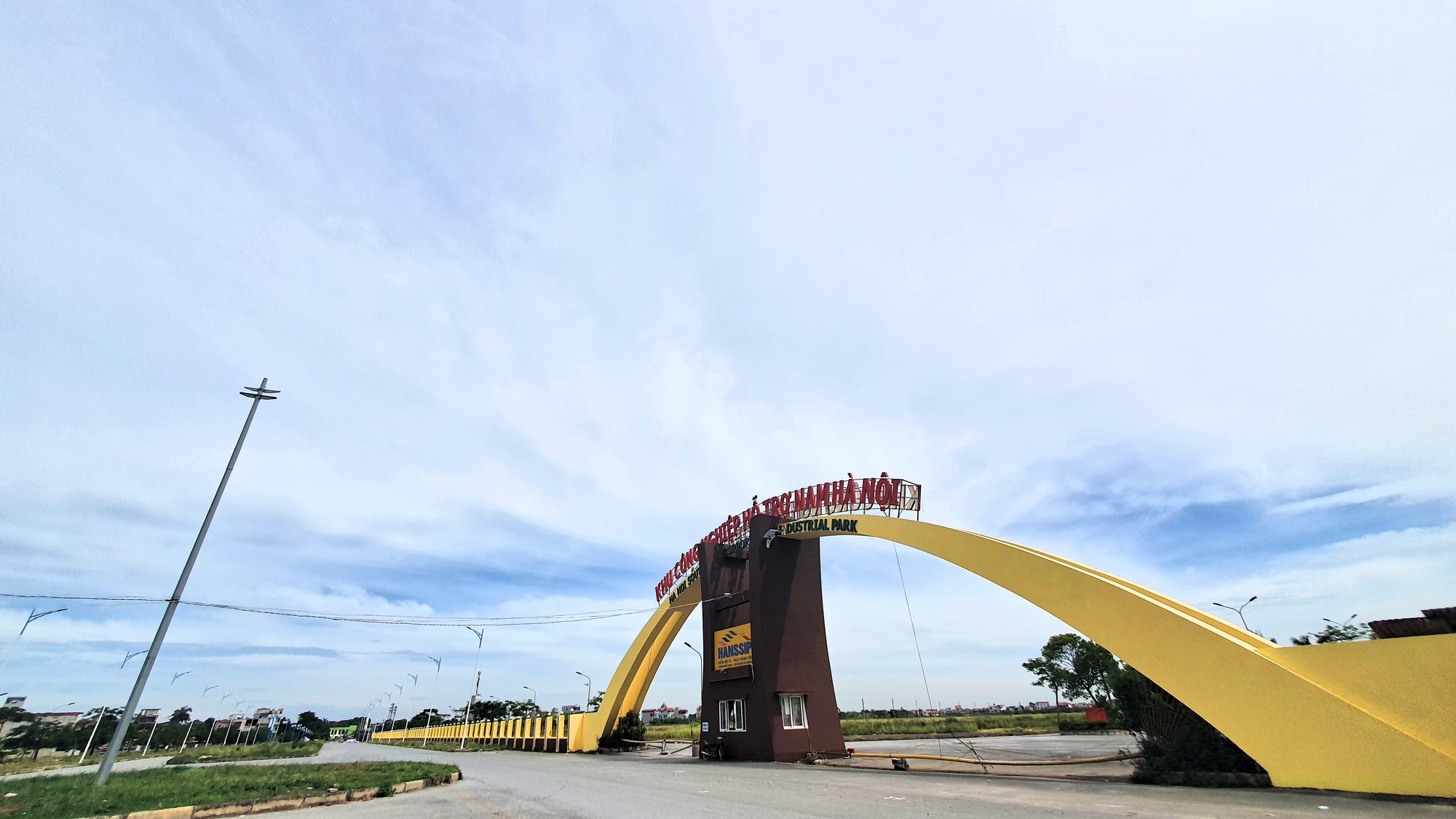 KCN Hanssip ở Phú Xuyên, Hà Nội. KCN Hanssip ở Phú Xuyên, Hà Nội.