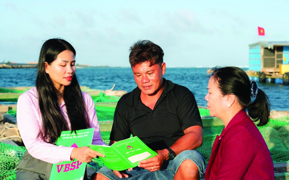 Vốn tín dụng chính sách - “chìa khóa” thoát nghèo cho nhiều hộ dân trên đảo Lý Sơn