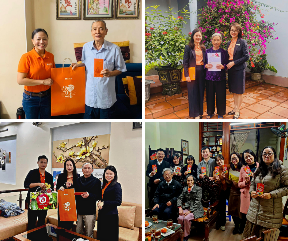 “Tết đoàn viên” luôn trao đi những món quà ý nghĩa và cũng nhận lại rất nhiều tình cảm được gửi gắm bởi các bậc sinh thành của người SHB