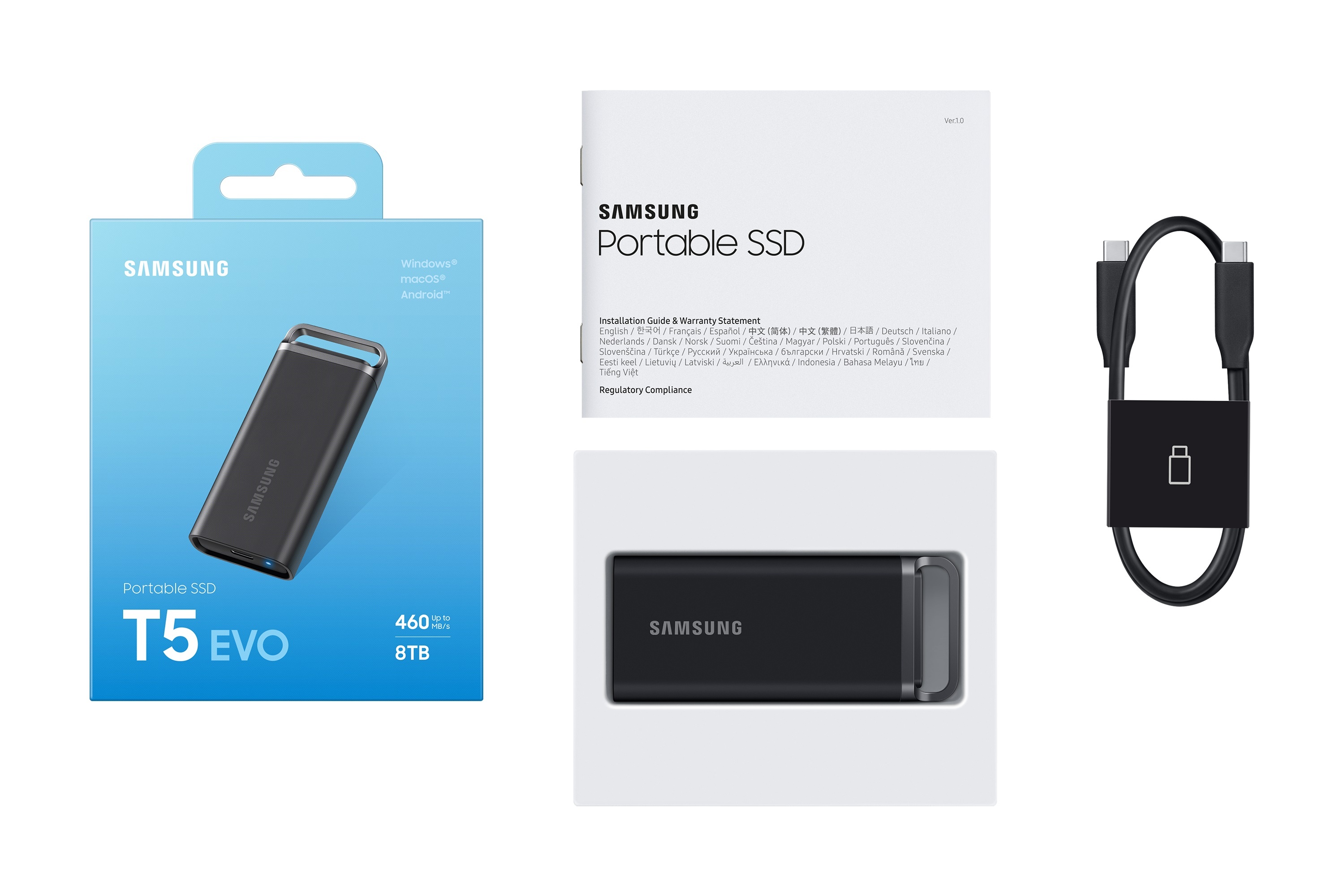 Samsung ra mắt ổ cứng di động SSD T5 EVO, bản 2TB giá 4,7 triệu đồng