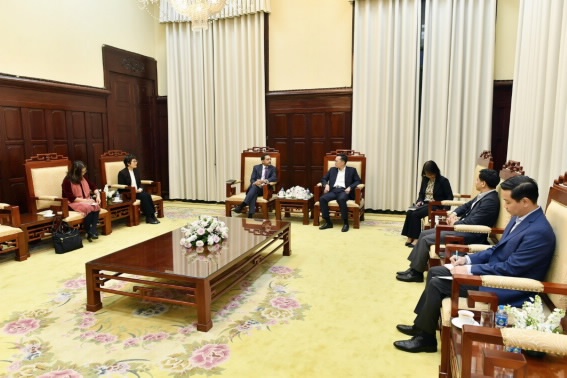 Phó Thống đốc Phạm Quang Dũng làm việc với Tổng Giám đốc Citibank tại Việt Nam