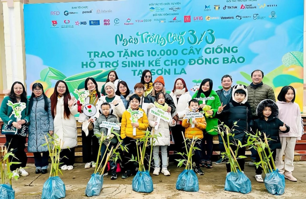 undefined 15 đầu mối trên toàn quốc hưởng ứng Ngày trồng cây 3/3