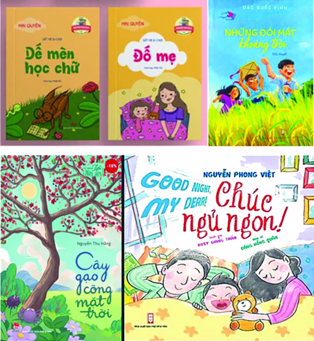 Một số tác phẩm đoạt giải thưởng Cuộc vận động sáng tác văn học về đề tài thiếu nhi (đợt 1) Một số tác phẩm đoạt giải thưởng Cuộc vận động sáng tác văn học về đề tài thiếu nhi (đợt 1)