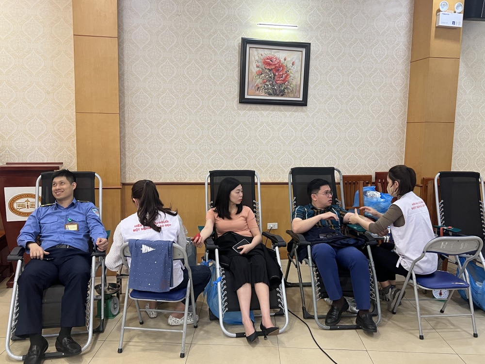 Đoàn Thanh niên NHTW tổ chức Ngày hội hiến máu tình nguyện 2024